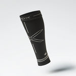 Calf Sleeves Men | Black / Light Grey