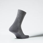 Merino Hiking Ankle Socks Men | MidGrey / Grey
