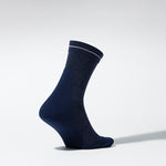 Merino Hiking Ankle Socks Women | Blue / Light Grey
