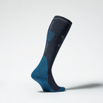 Merino Hiking Socks Men | Dark Blue / Olive
