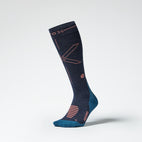 Dark Blue / Coral