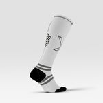 Running Socks Men | White / Black
