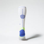 Running Socks Men | White / Green Fluo