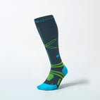 Charcoal / Bright Blue