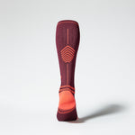 Sports Socks Women 2024 | Bordeaux / Orange