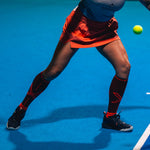 Sports Socks Women 2024 | Bordeaux / Orange