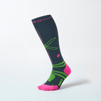 Charcoal / Fuchsia